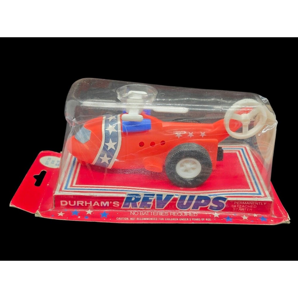 Vtg Durham's Rev Ups 6" Helicopter W/ Wheels New Sealed*Rare Hong Kong Woolworth
